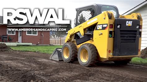 how to use skid steer for grading|grading dirt with skid steer.